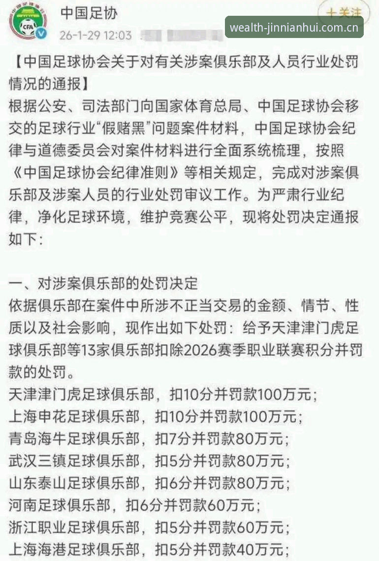 中国足协第三批禁足名单出炉：终身禁足与5年禁赛的对比分析